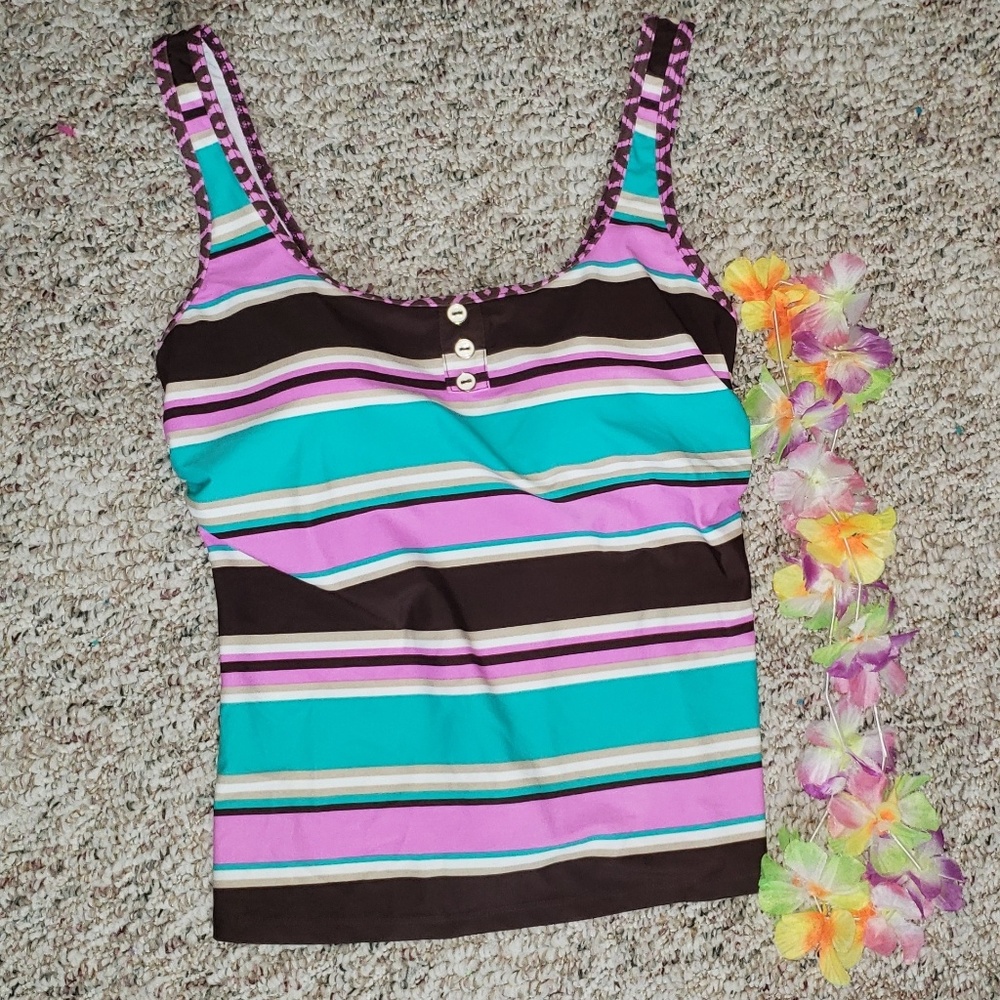 Sweet escape size 12 tankini top